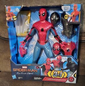 Marvel Spider-Man 3-in-1 Action Figure - Red and Blue